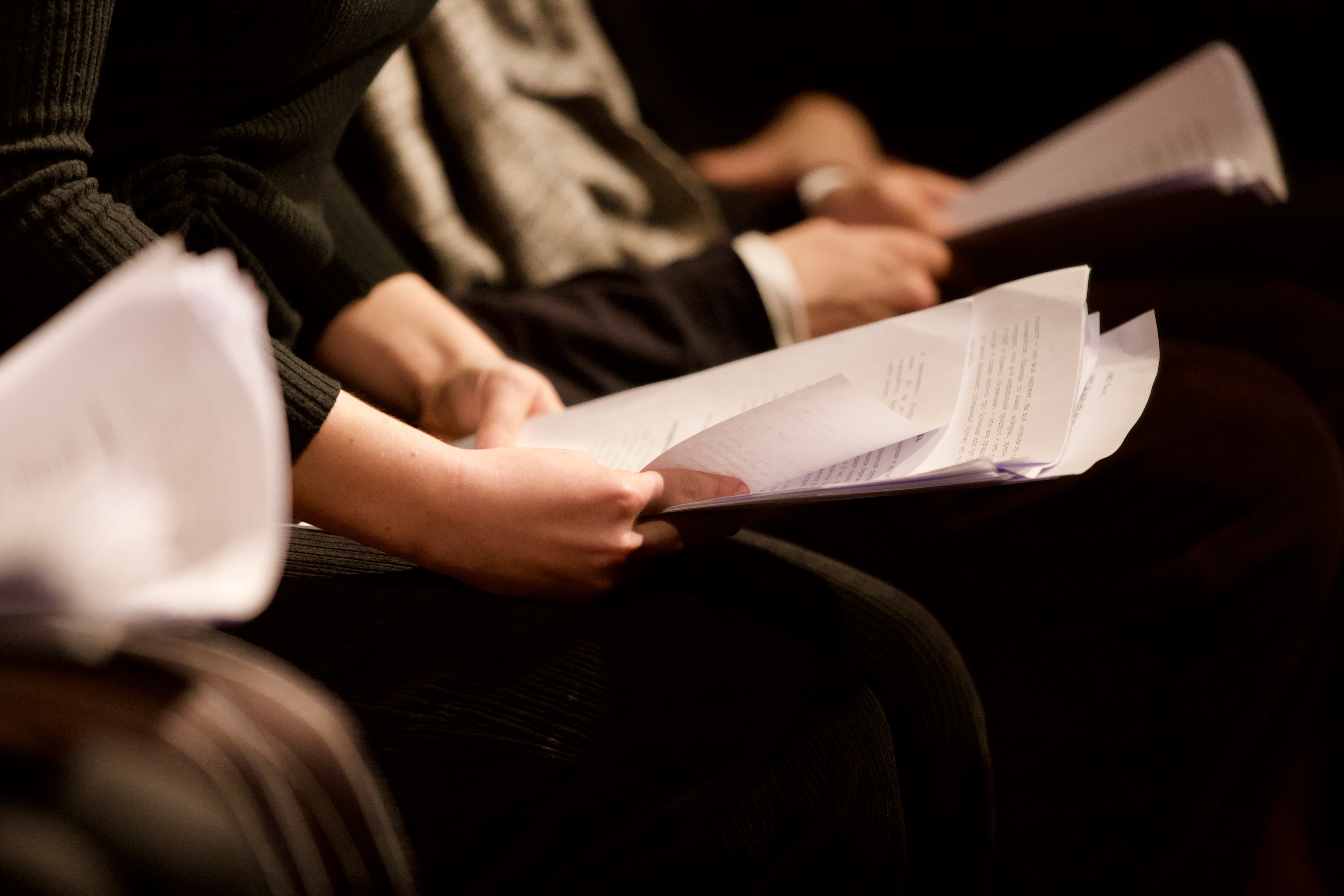 Stock photo of students collaborating